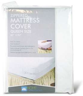 Home Expressions Zippered Mattress Cover   Keep Your Mattress Clean 