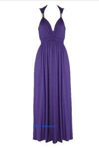   Long Maxi Coil Spring Stretch Jersey Colours Dress 8 10 12 14  
