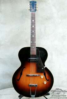 1951 Gibson ES 125, Archtop, P90, Sunburst, Koffer.  