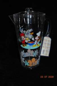 Disney Mickey Mouse BBQ Summertime Pitcher Drink Party  