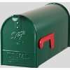   Mailbox   Elite   Stahl Briefkasten grün T1  Baumarkt