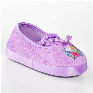 Disney Fairy Princess Girls Slippers Lavender Tinkerbell  