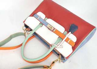 Wild color Simitter new fashion retro hit briefcase handbag shoulder 