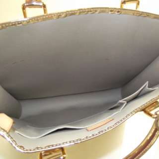 LOUIS VUITTON Miroir Mirror SAC PLAT Tote Bag Gold LV  