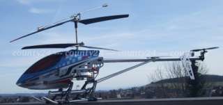 Mega riesiger RC Hubschrauber Sky King Gyro 3,5 blue    