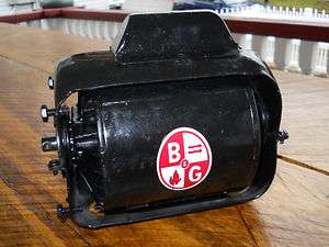 Bell & Gossett 1/12 HP Circulator Motor Series 100, 111034 And 106189 