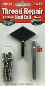 Helicoil Thread Repair Kit 5/16 18 x.469 12 Inserts NEW  