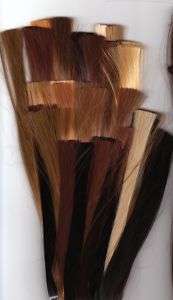 10 Indian REMY Human Hair Extensions Weft / Track  
