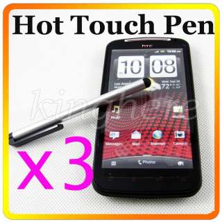   Touch LCD Screen Metal Pen For HTC DESIRE S G12 S510e #AX  