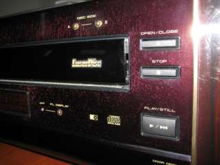 Pioneer Elite Reference CD CDV Laser Disc Player, model no. CLD 95 