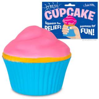 Stress Reliever Squeeze Cupcake Squishy Fun New  