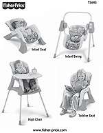 Fisher Price EZ Bundle 4 in 1 Baby System  