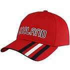 England Red 2010 World Cup 3 Stripe Adjustable Hat