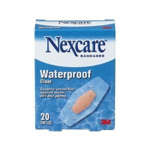  Nexcare Wtrprf Bnd 1x2.25 New Size 20 Health & Personal 