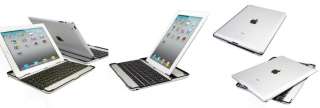   Bluetooth Keyboard Cover Case Stand for Apple iPad 2   Black  