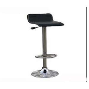  Counter Stool with Air Lift with Faux Leather Seat Top in 