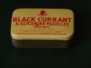 CENTURION TIN, Blackcurrant & glycerine pastilles  