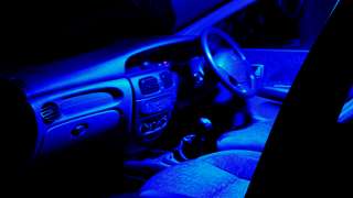 Lexus IS 200 36 LED PANEL BLUE INTERIOR DOME LIGHT  