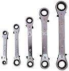 5Pc Ratchet Ring Spanner Wrench Set Metric 6Mm 21Mm New