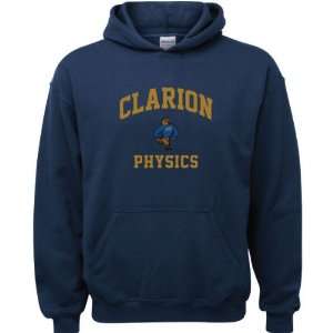  Clarion Golden Eagles Navy Youth Physics Arch Hooded 