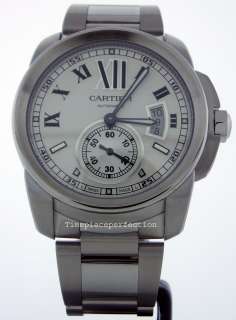 Calibre de Cartier Stainless Silver Dial  