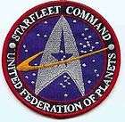 Star Trek Ecusson brodé Starfleet Command, Star trek Tee Shirt 