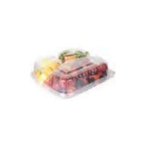 Eco Products EP LC83 8 x 8 x 3 3 Compartment Clear Clamshell (Case 
