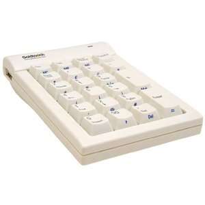    GOLDTOUCH NUMBERIC KEYPAD USB PUTTY PC BY ERGOGUYS