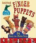 Knitted Finger Puppets 34 Easy To Make Toys NEW