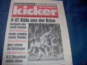 Kicker 02.11.1978 Nr.89/78 Kalle del Haye Gladbach  