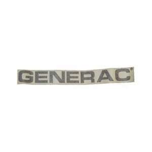  0F1928C Generac logo decal Patio, Lawn & Garden