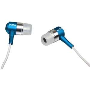  iKEY Audio E180 Ear Drumz Earbuds, BLUE Electronics