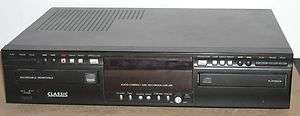 Used Classic CDR200 CD Player/Recorder Dual Deck Works  Needs Easy 