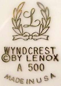 LENOX China WYNDCREST A500 13 3/4 Oval Serving Platter  