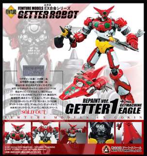 FEWTURE Getter Robot 1+2+3 Rep.+Tomahawk Anime Color DA NOI 