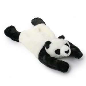 Baby Panda Plush Flattie Dog Toy  