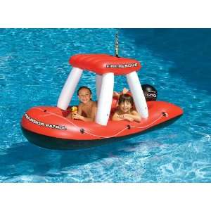  Fire Boat Inflatable Pool Squirter Toys & Games