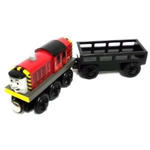  Salty the Train & Wooden Magnetic Cargo Car Set Toys 