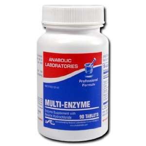  Anabolic Laboratories Multi Enzyme 90 Tablets Health 