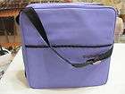 storyteller s club purple organizer tote carryall paper file pockets