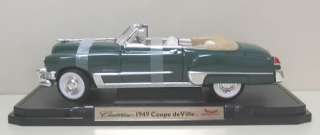 1949 Cadillac Coupe deVille Diecast Model Car 118Green  