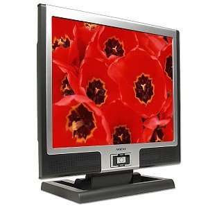  19 Inch TFT LCD Flat Panel Monitor w/DVI, Speakers (Black 
