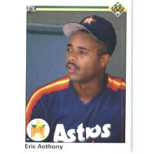  1990 Upper Deck #28 Eric Anthony UER RC   Houston Astros 