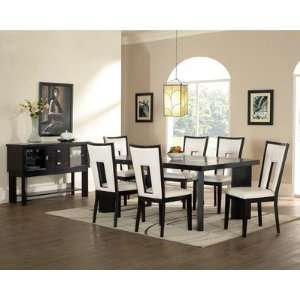   Piece Dining Table Set in Multi Step Rich Espresso
