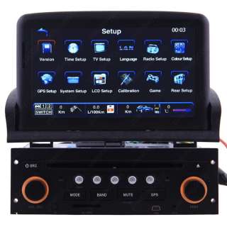 Car In dash GPS Navigation DVD Multimedia System