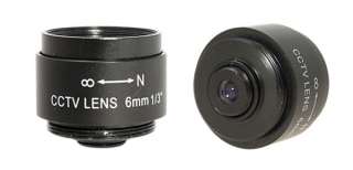 6mm 1/3 CCTV Security Camera IR Lens Varifocal Zoom  
