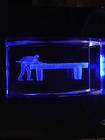 pool table 3 inch 3d crystal laser etched free led