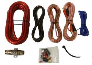 Gauge Ga 2000W Car Amplifier Wiring Installation Kit  