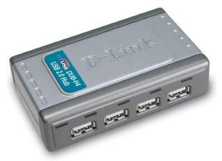  D Link DUB H4 High Speed USB 2.0 4 Port Hub Electronics