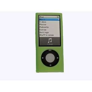  iPod Nano 5th Generation Silicone Skin Green  Players 